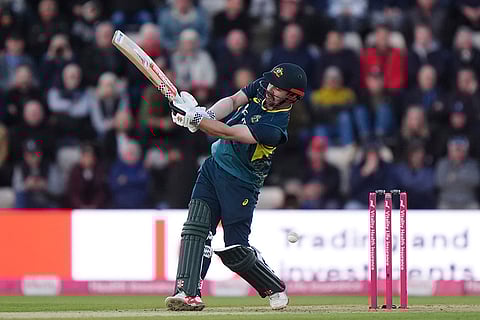 England vs Australia 1st T20I: Australia's Travis Head bats against England